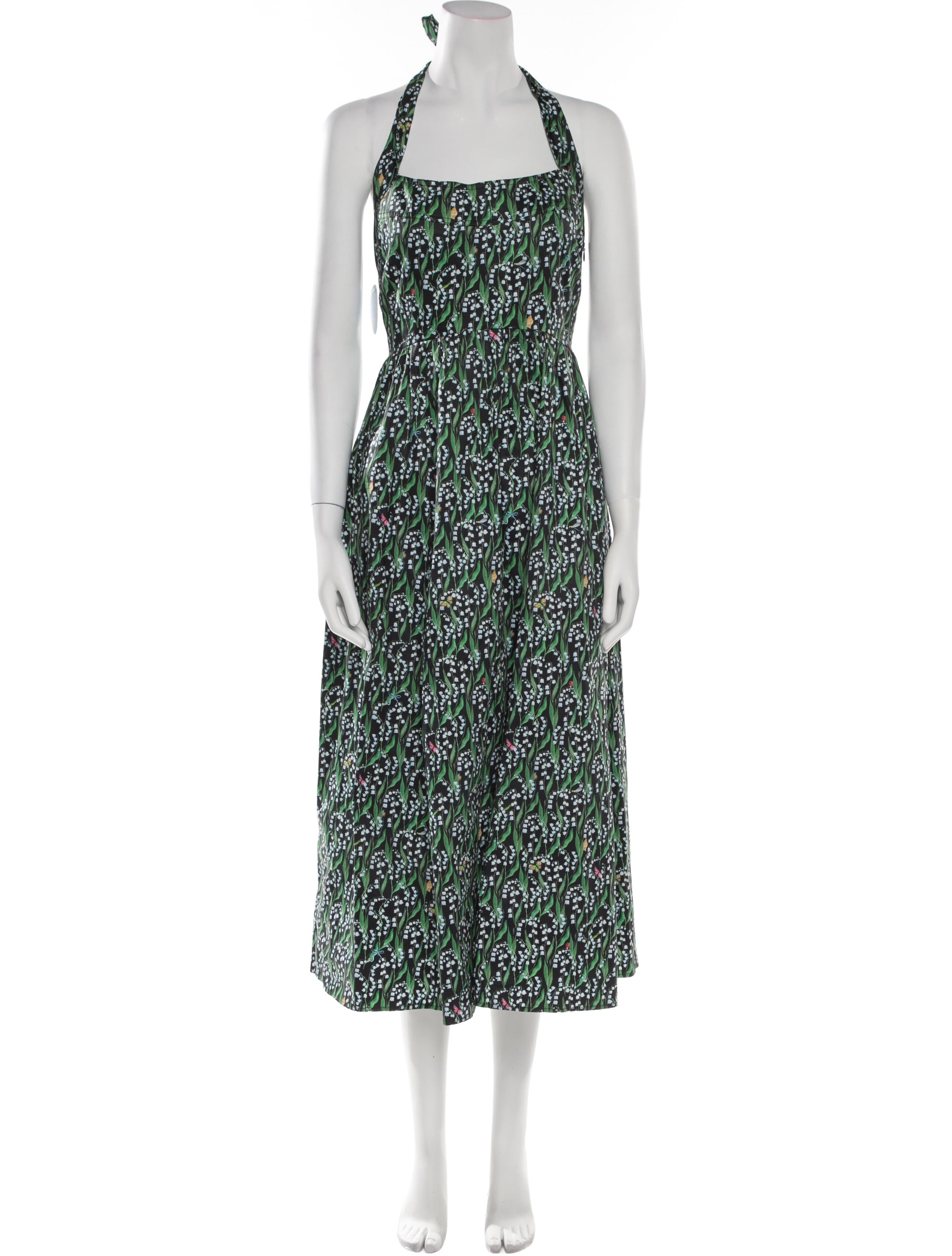 Hill House Home Printed Midi Length Dress w/ Tags