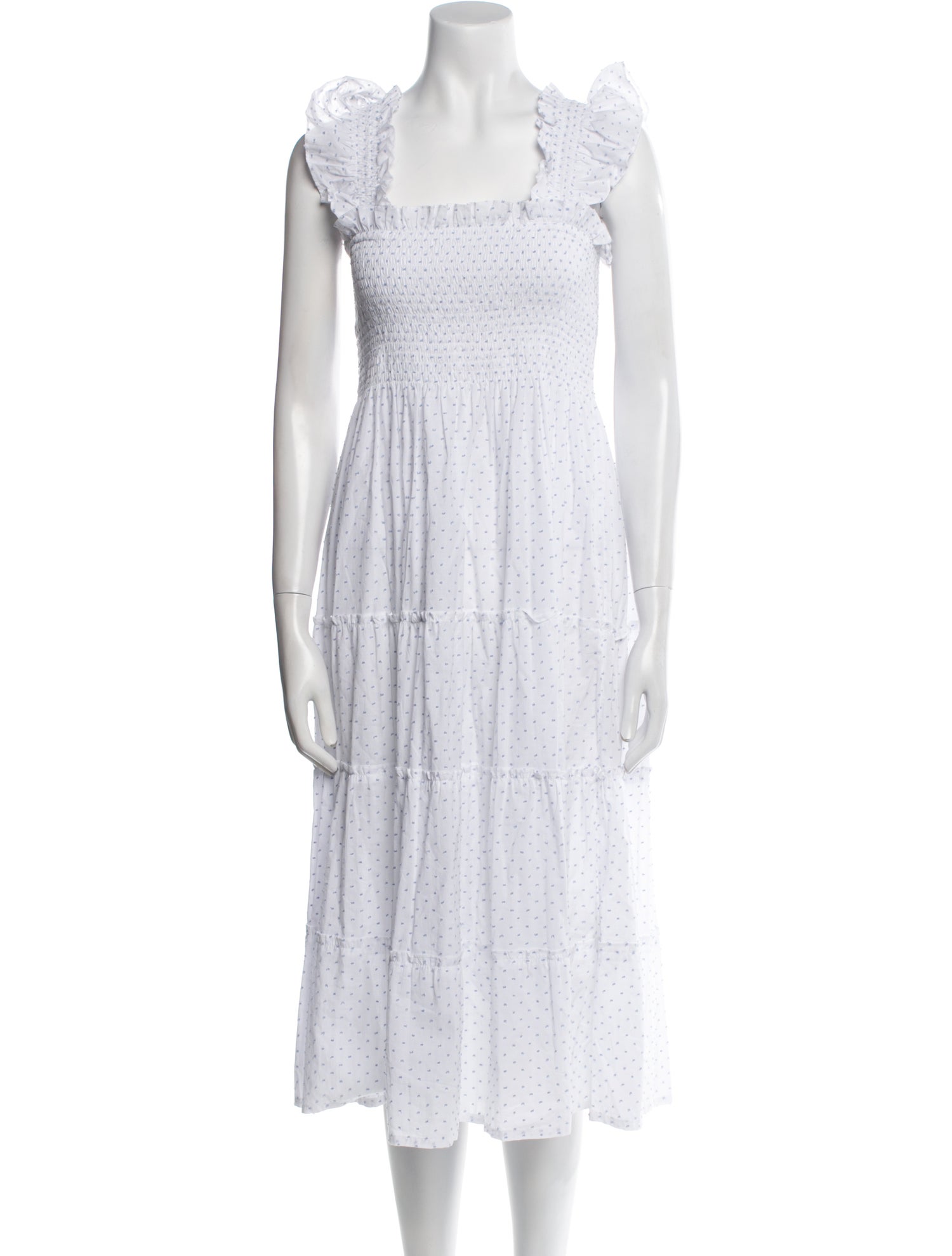 Hill House Home Printed Midi Length Dress