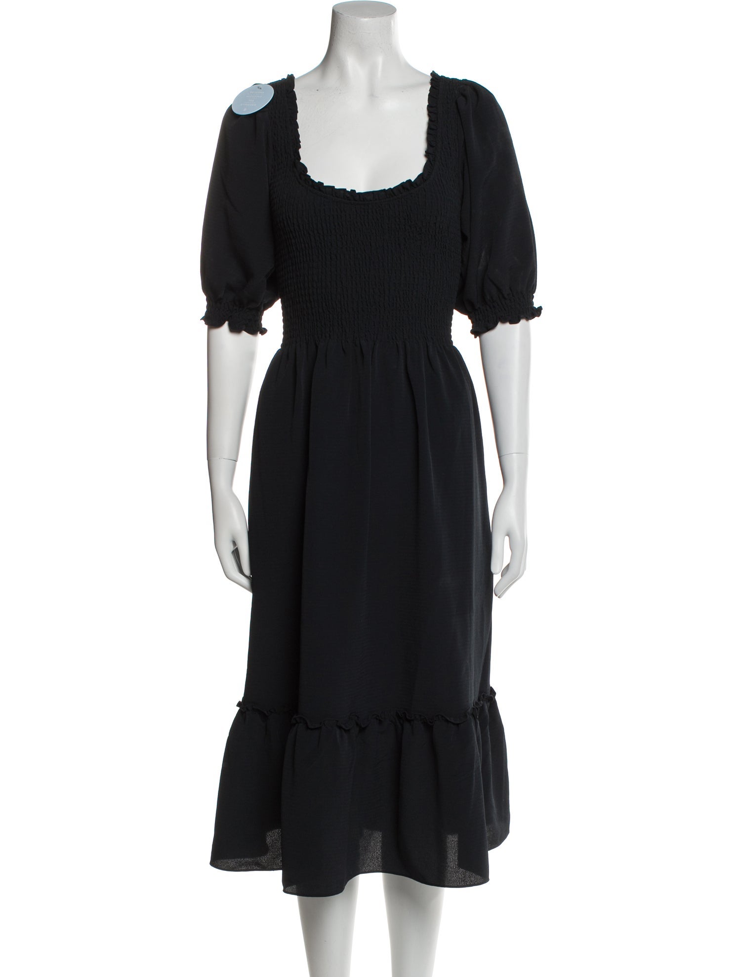 Hill House Home Scoop Neck Midi Length Dress