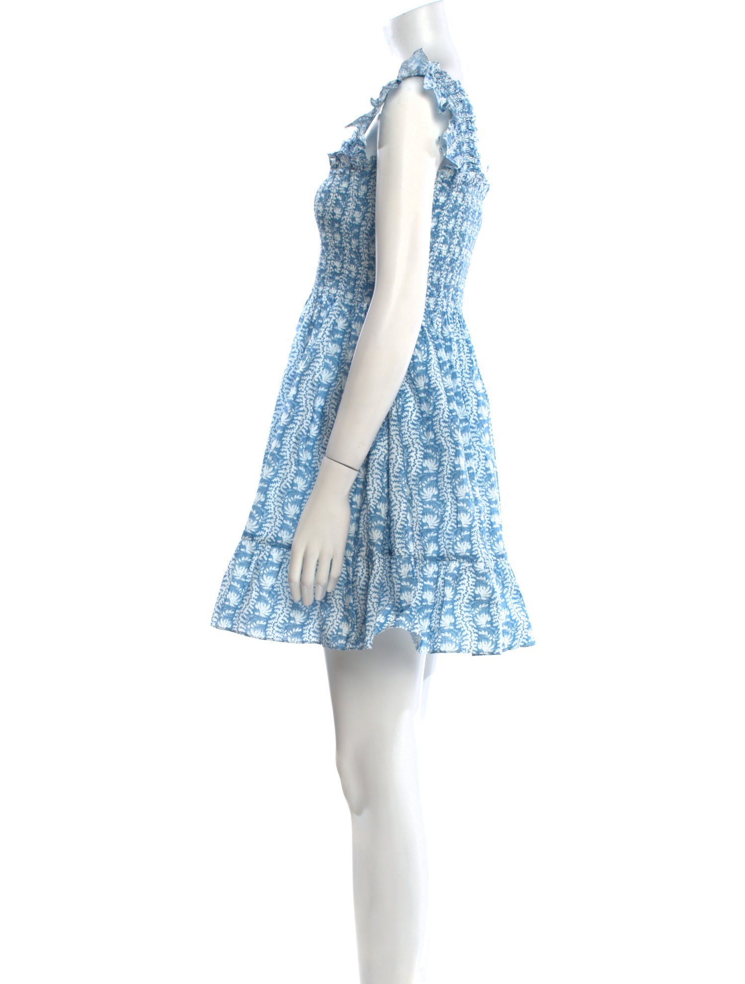 Hill House Home Floral Print Mini Dress