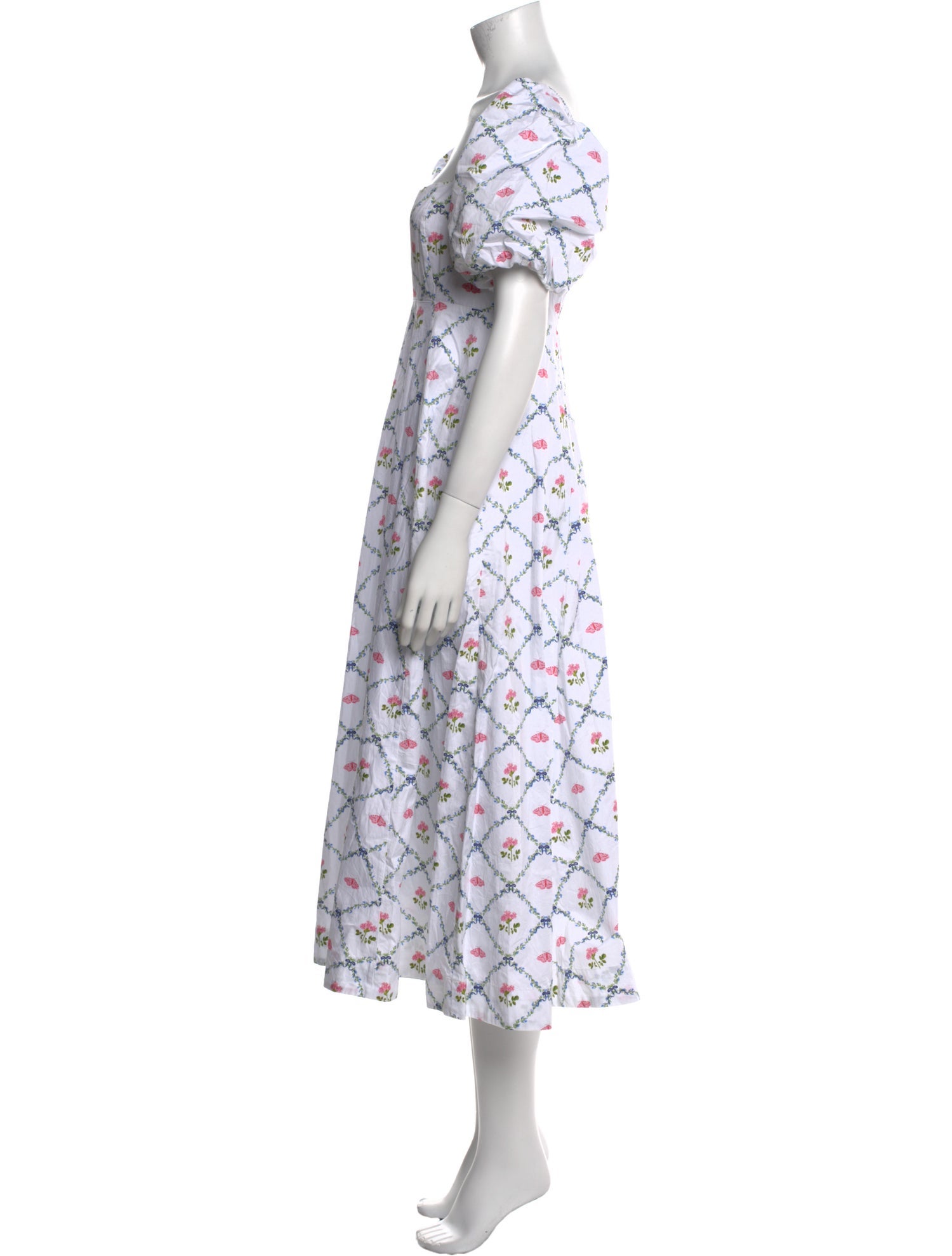 Hill House Home Floral Print Long Dress