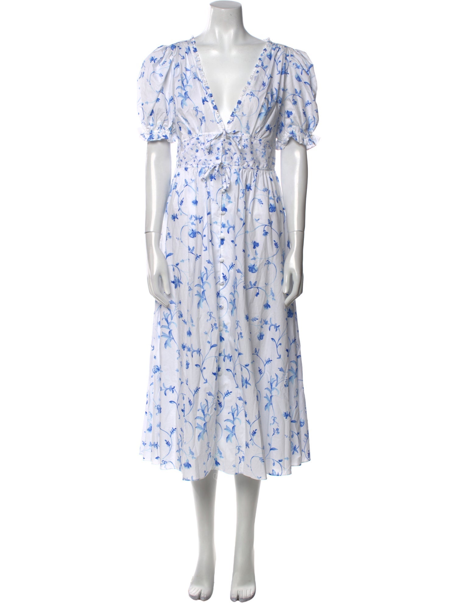 Hill House Home Floral Print Long Dress
