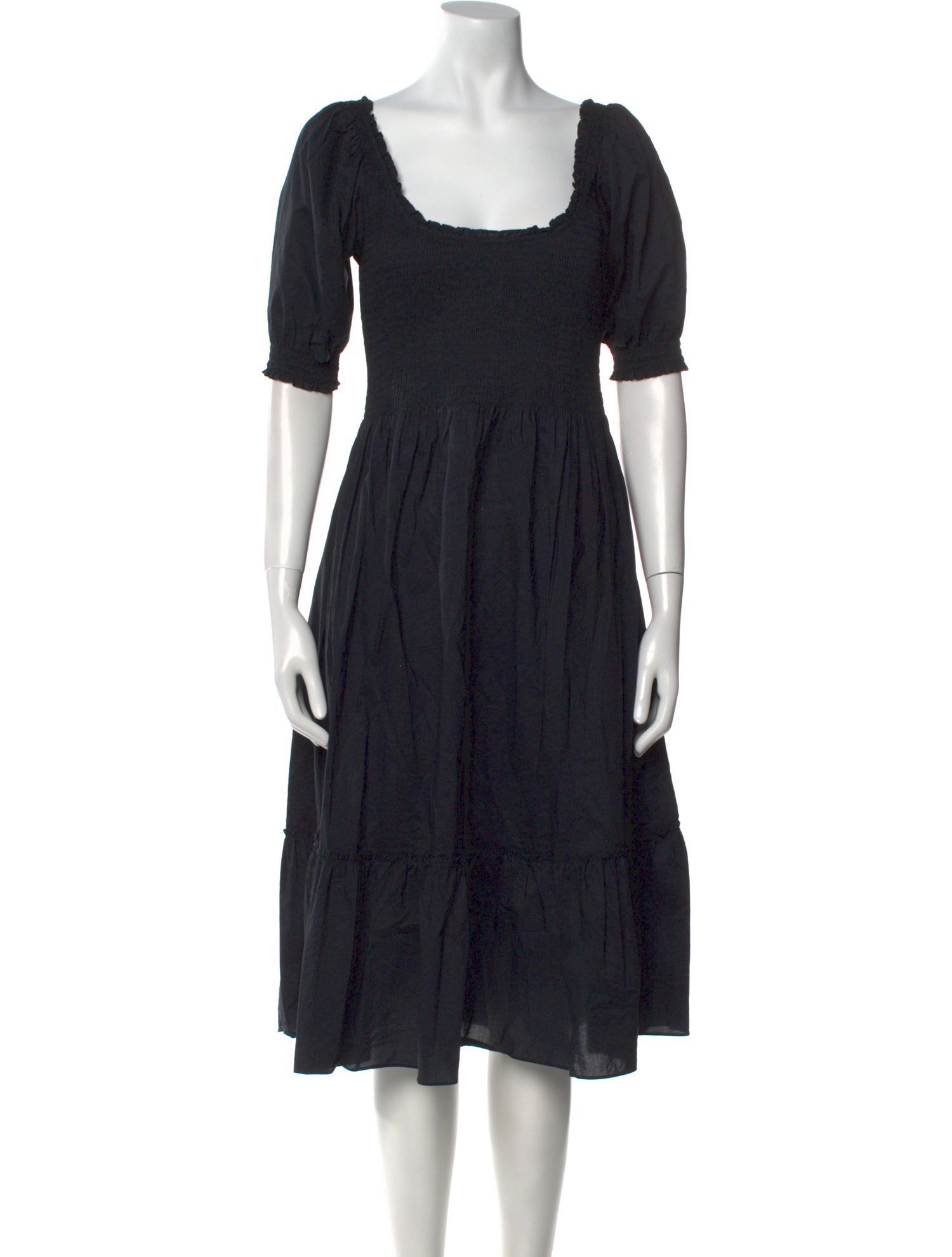 Hill House Home Square Neckline Midi Length Dress