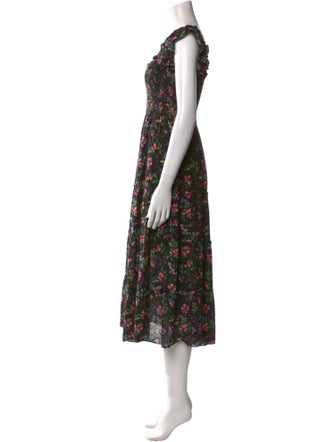 Hill House Home Floral Print Long Dress