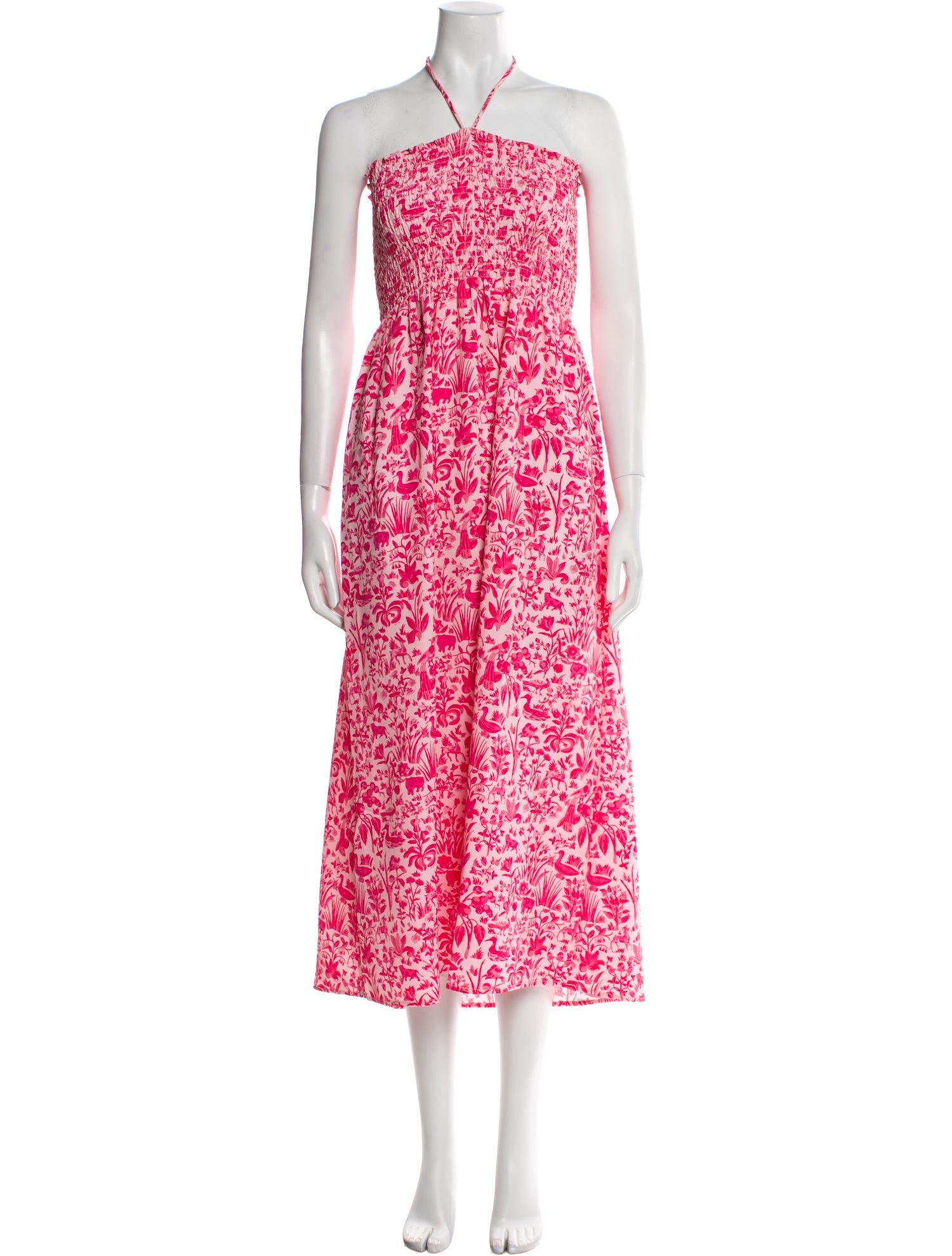 Hill House Home Printed Midi Length Dress