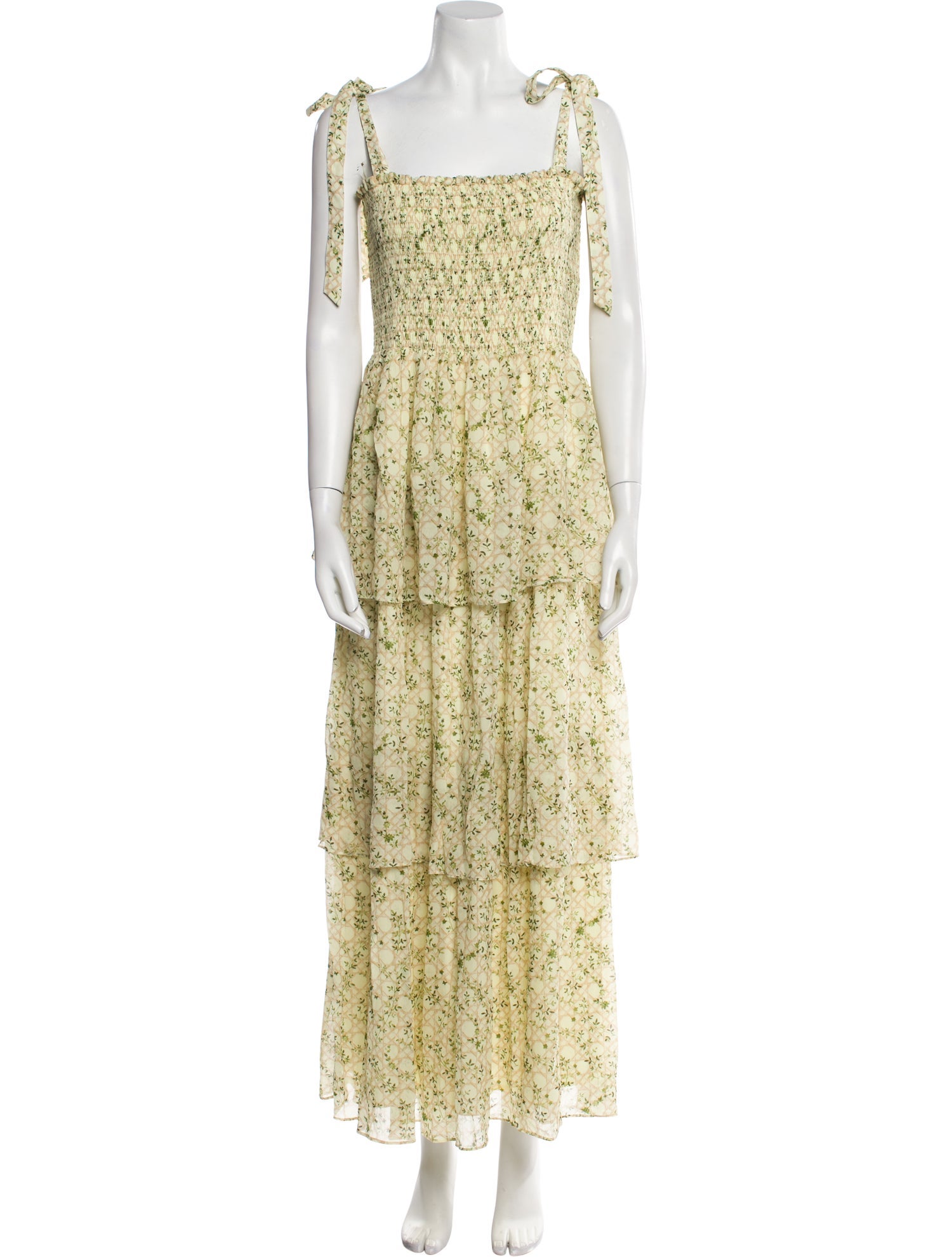 Hill House Home Floral Print Long Dress