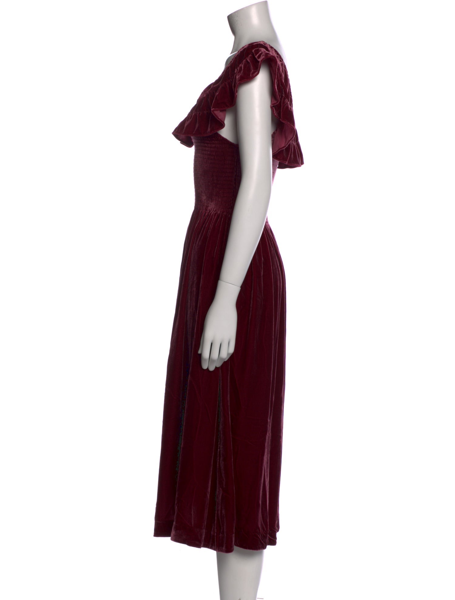 Hill House Home Square Neckline Midi Length Dress