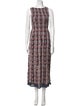 Hill House Home Printed Midi Length Dress