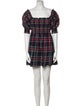 Hill House Home Plaid Print Mini Dress