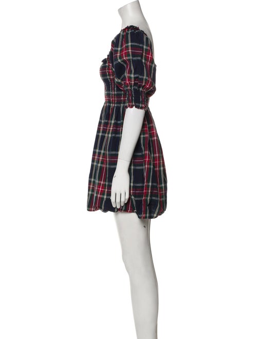 Hill House Home Plaid Print Mini Dress