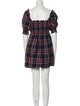 Hill House Home Plaid Print Mini Dress