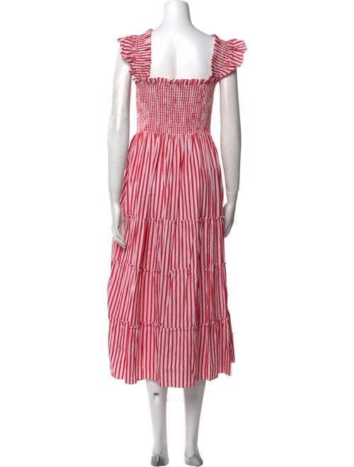 Hill House Home Striped Midi Length Dress