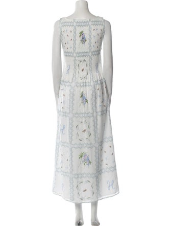 Hill House Home Printed Long Dress w/ Tags