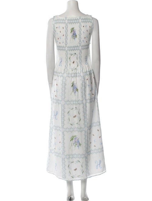 Hill House Home Printed Long Dress w/ Tags