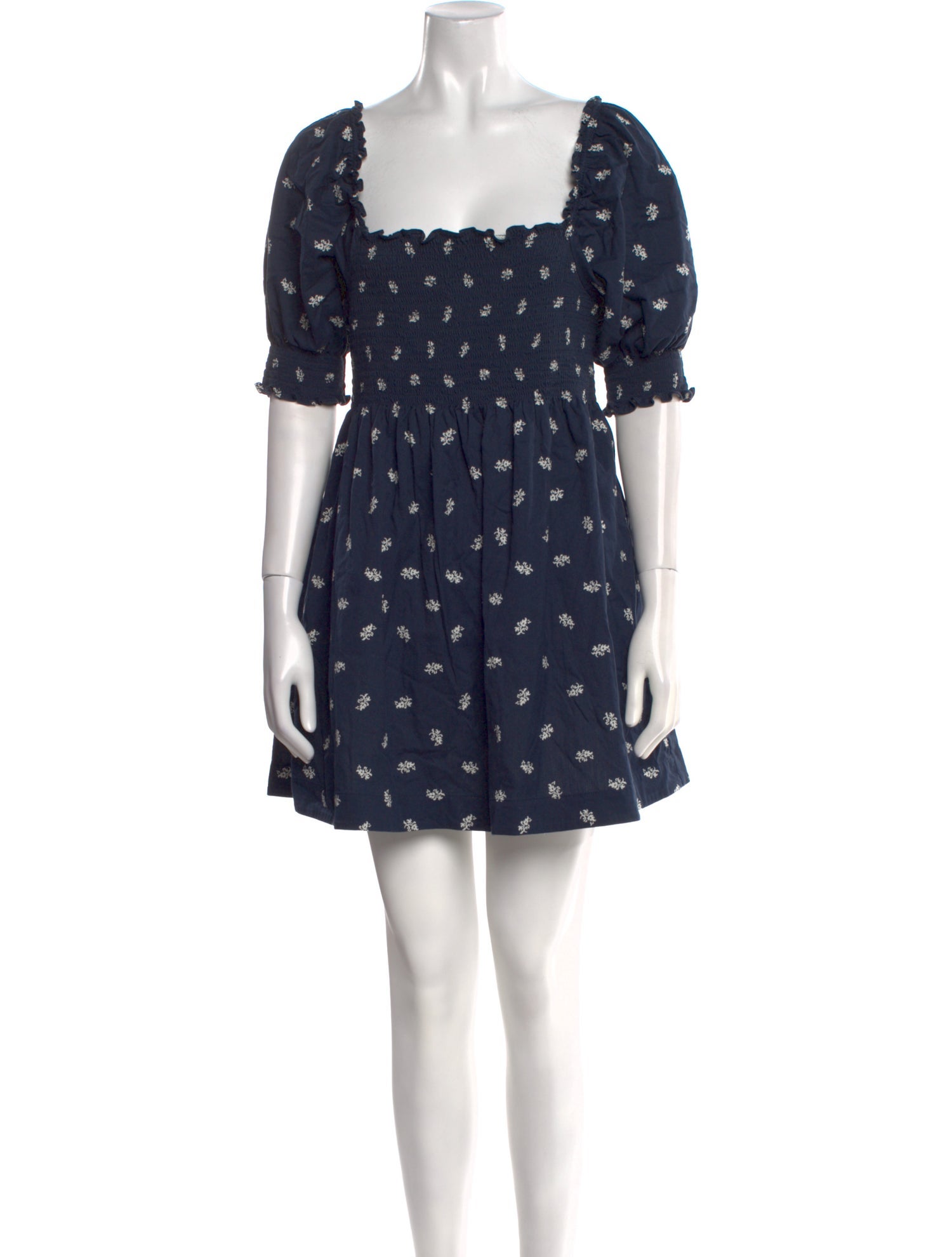 Hill House Home Floral Print Mini Dress