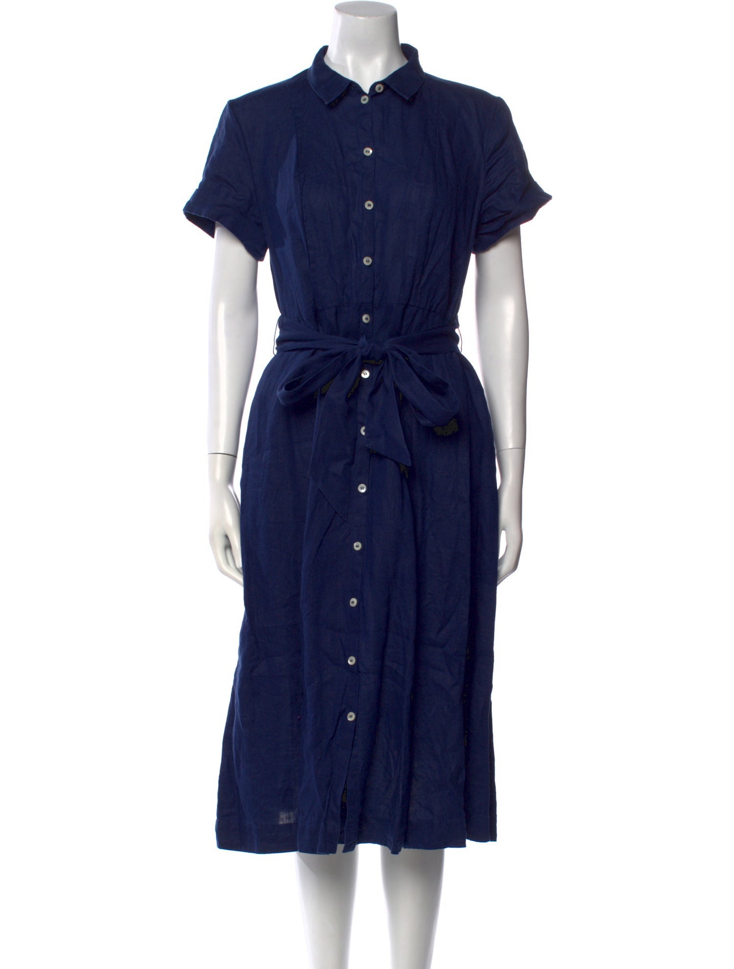 Hill House Home Linen Midi Length Dress