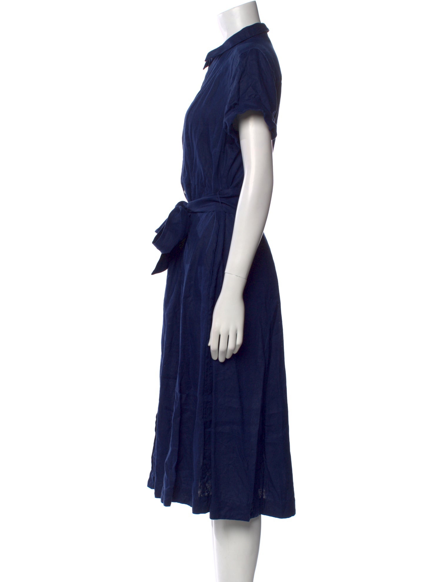 Hill House Home Linen Midi Length Dress