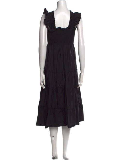 Hill House Home Square Neckline Midi Length Dress