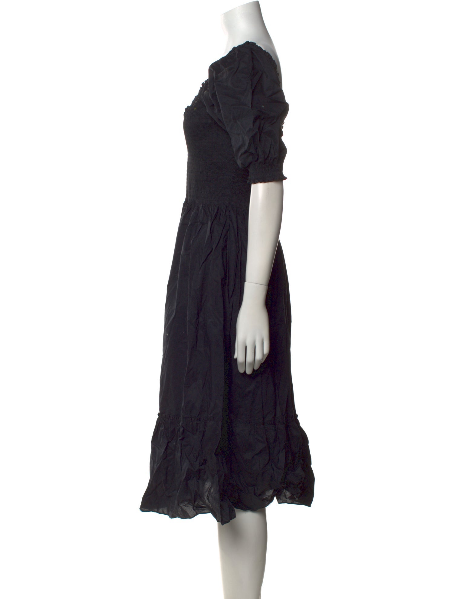 Hill House Home Scoop Neck Midi Length Dress