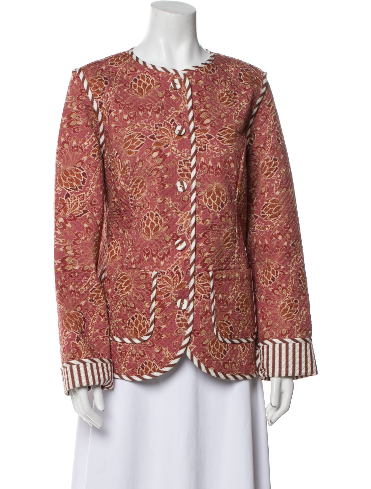 Hill House Home Floral Print Evening Jacket