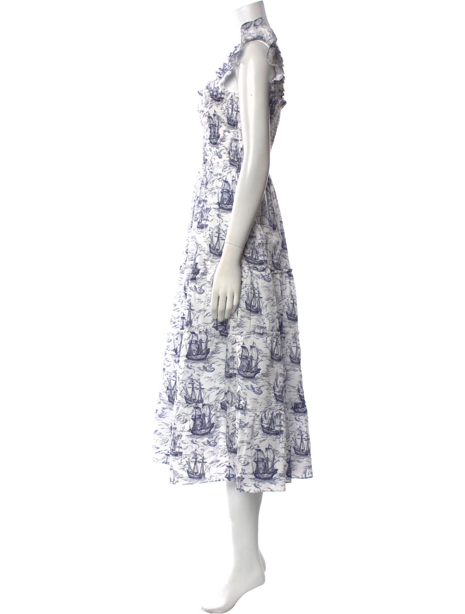 Hill House Home Floral Print Long Dress