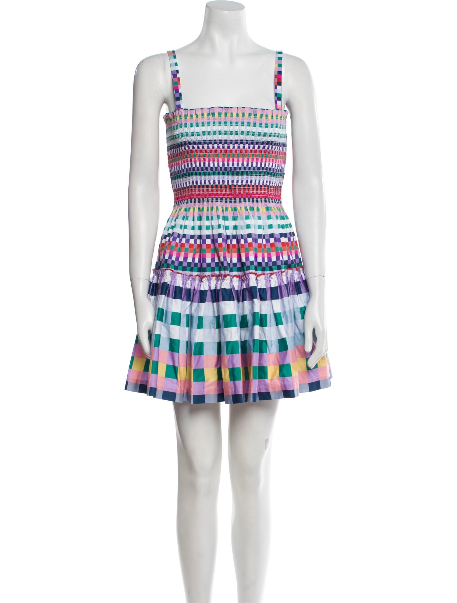 Hill House Home Plaid Print Mini Dress