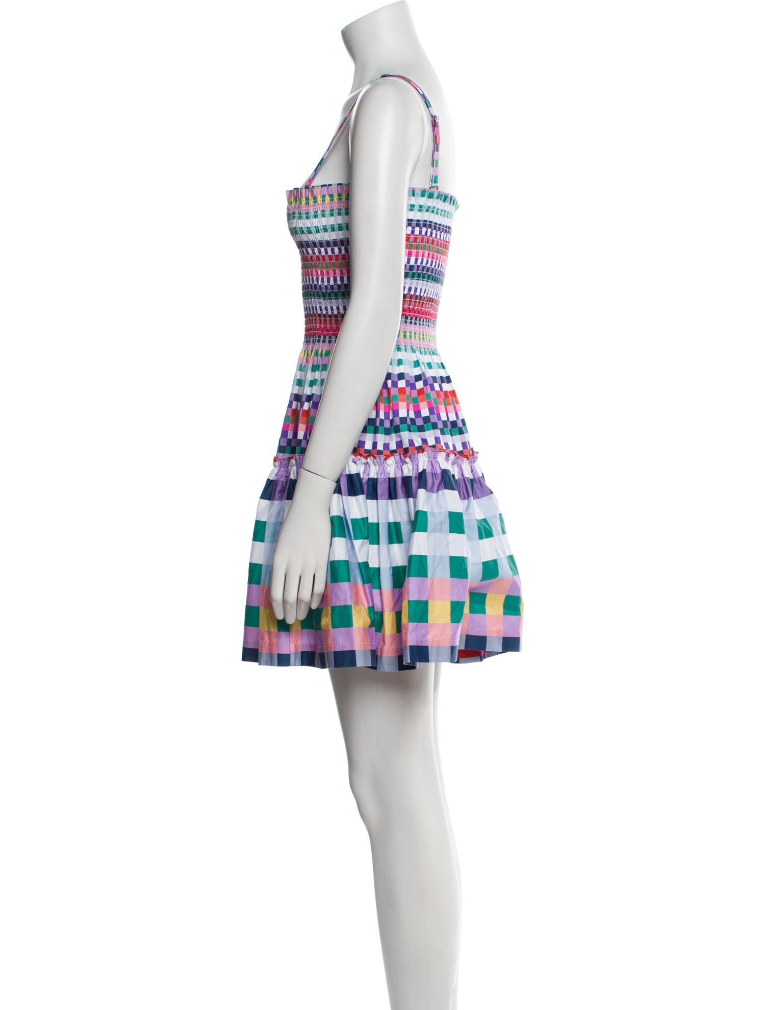 Hill House Home Plaid Print Mini Dress