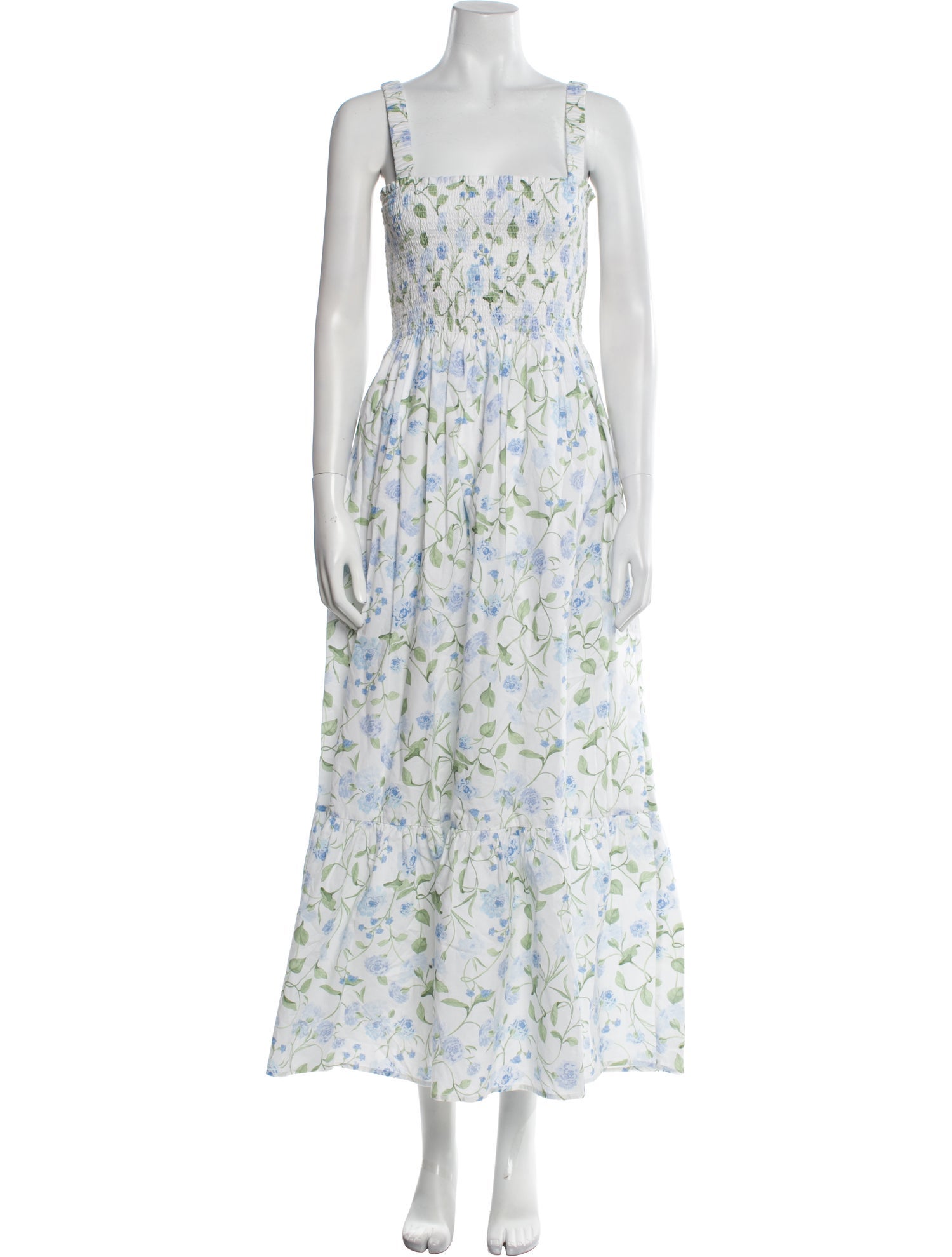 Hill House Home Floral Print Long Dress