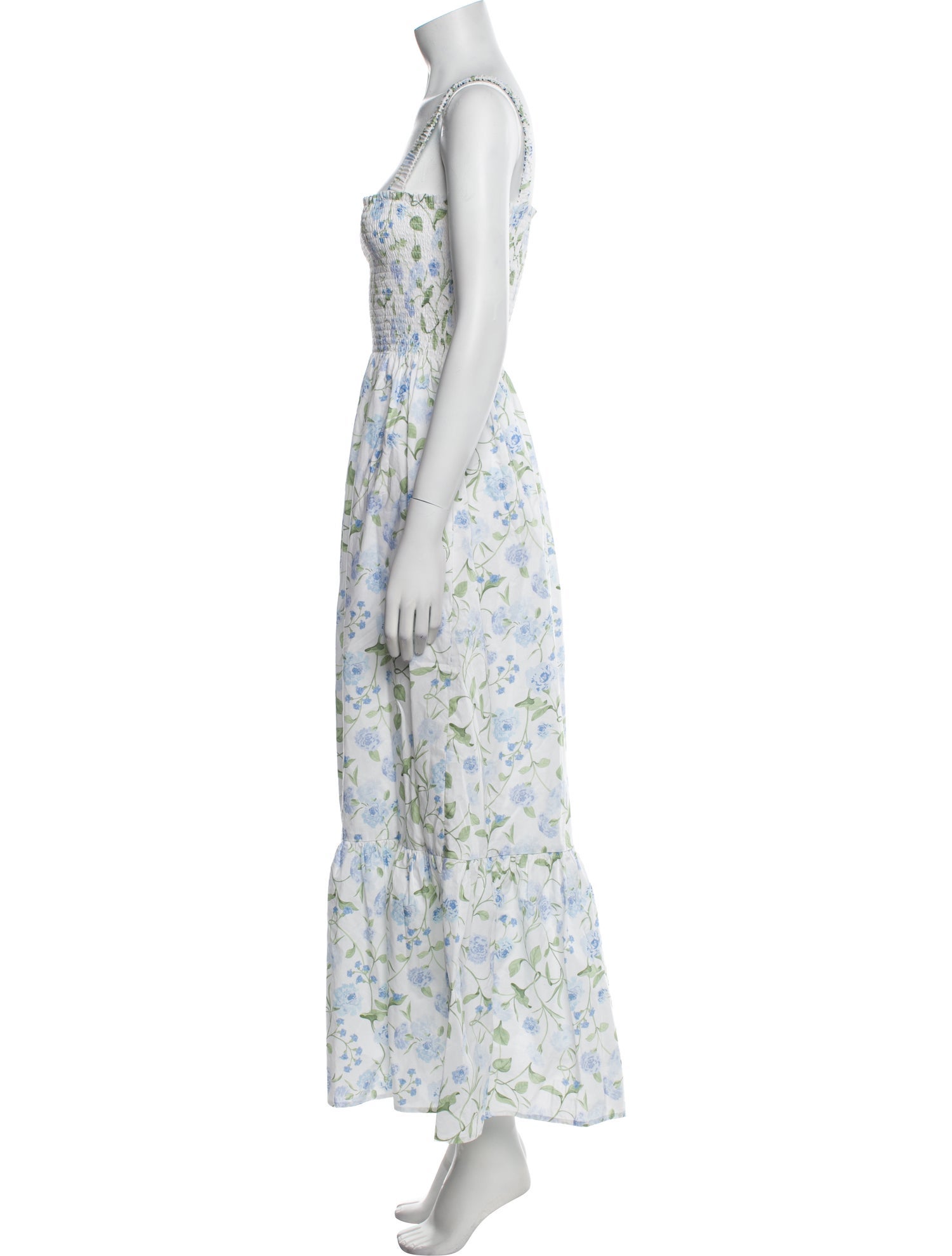 Hill House Home Floral Print Long Dress