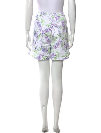 Hill House Home Floral Print Mini Shorts