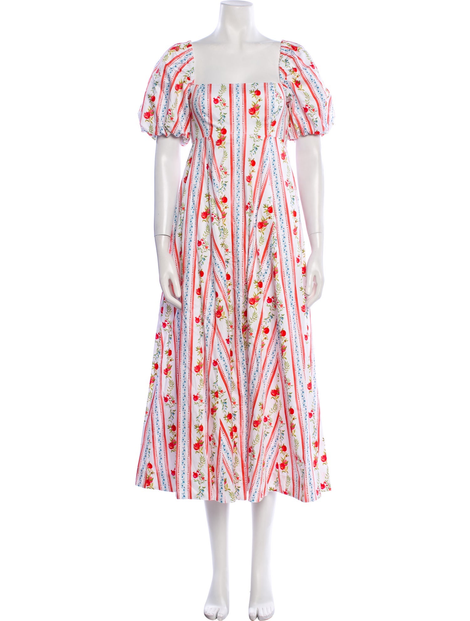 Hill House Home Floral Print Long Dress w/ Tags