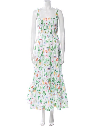 Hill House Home Floral Print Long Dress