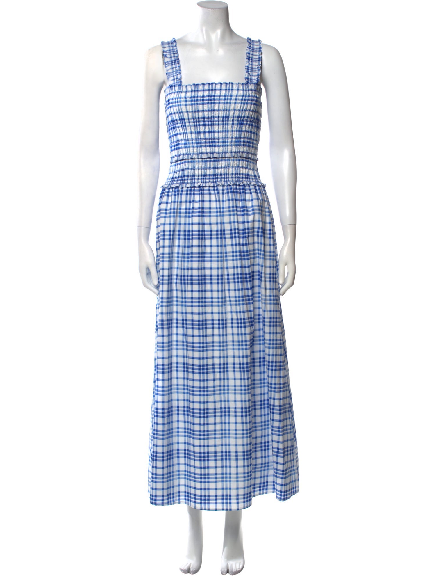 Hill House Home Plaid Print Long Dress w/ Tags