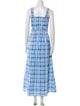 Hill House Home Plaid Print Long Dress
