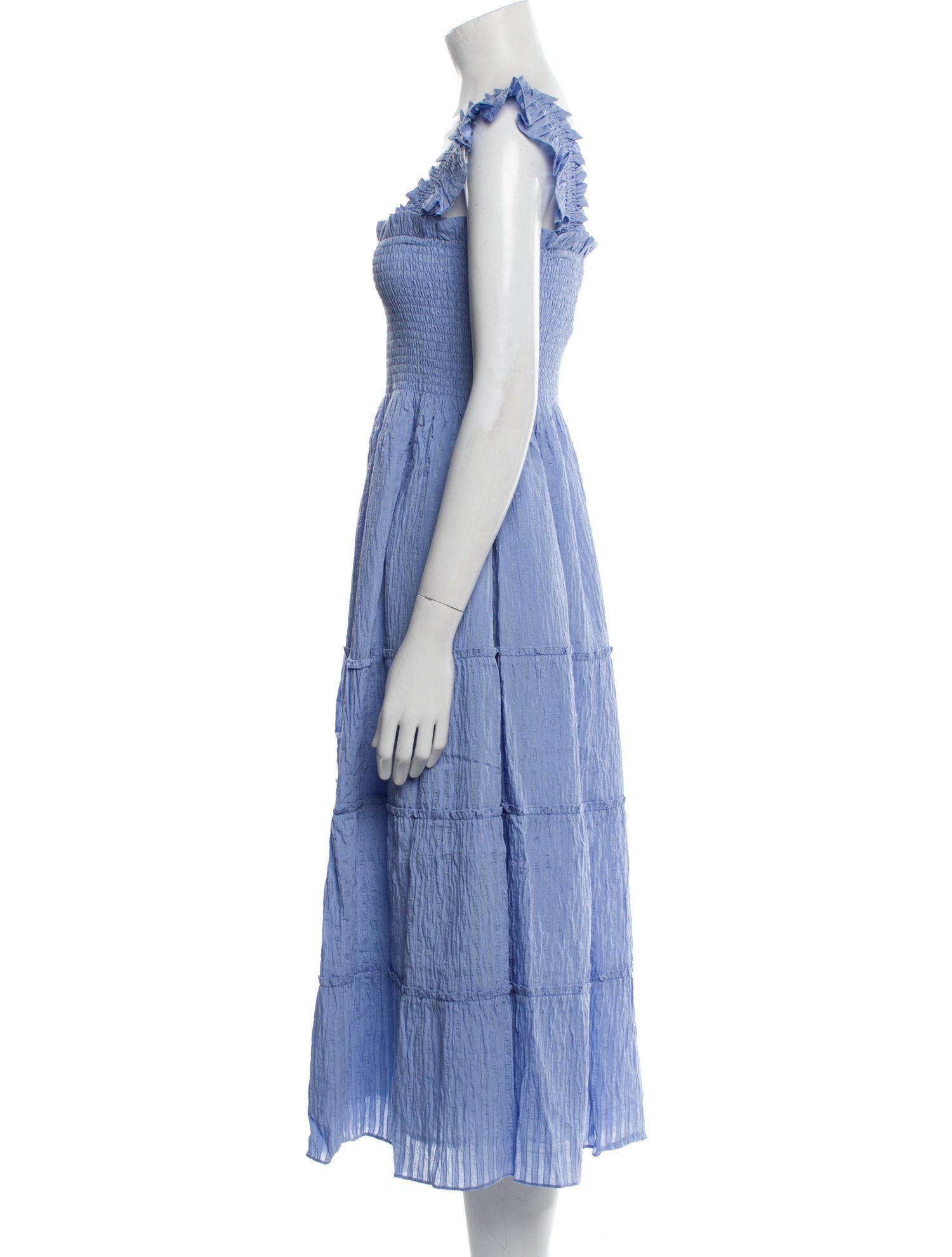 Hill House Home Striped Midi Length Dress w/ Tags