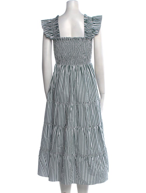 Hill House Home Striped Midi Length Dress
