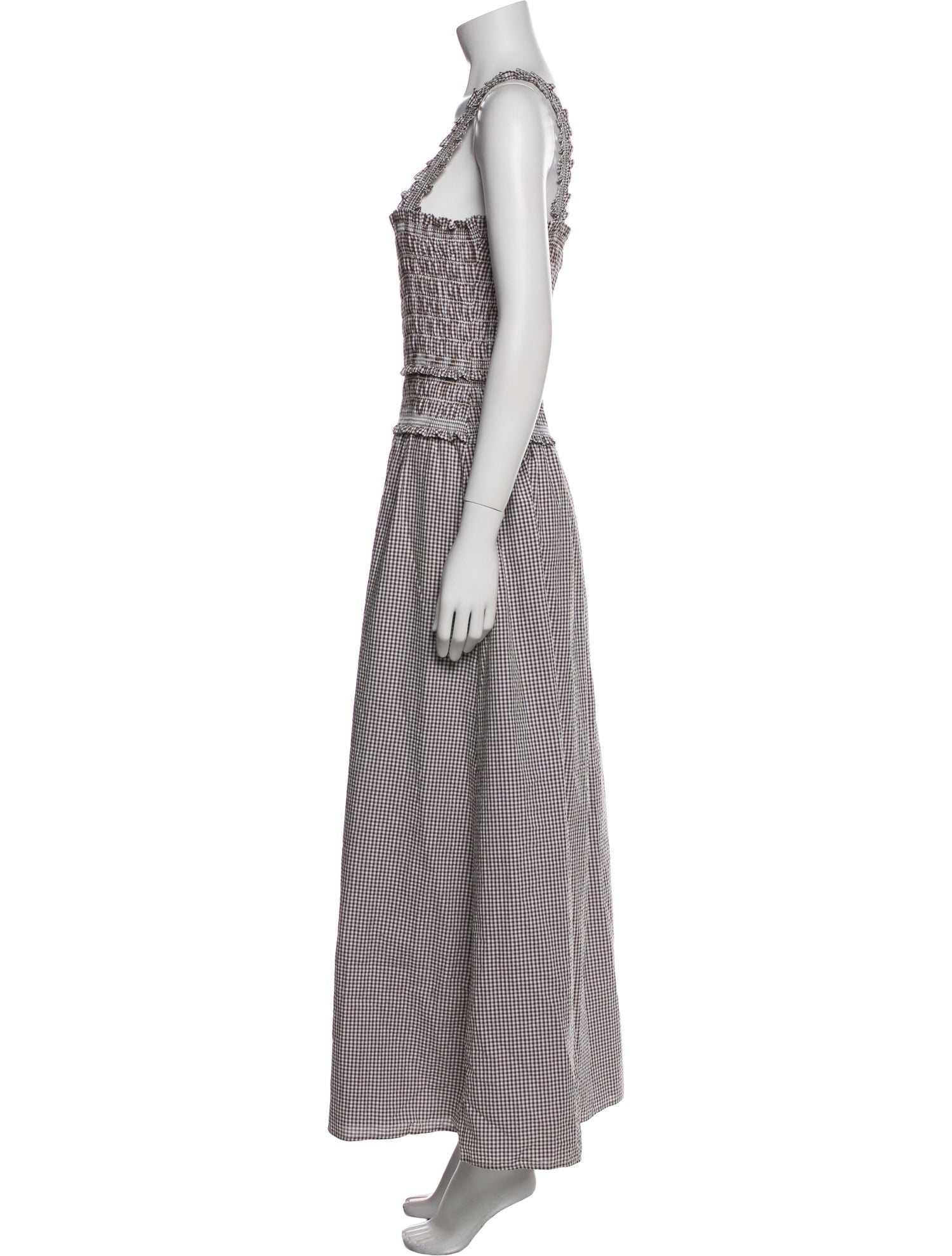 Hill House Home Plaid Print Long Dress