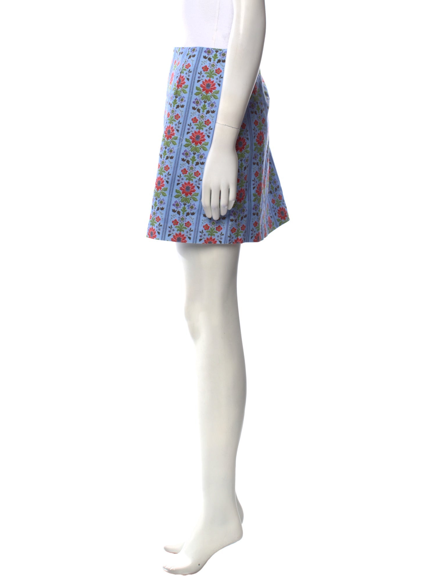 Hill House Home Floral Print Mini Skirt