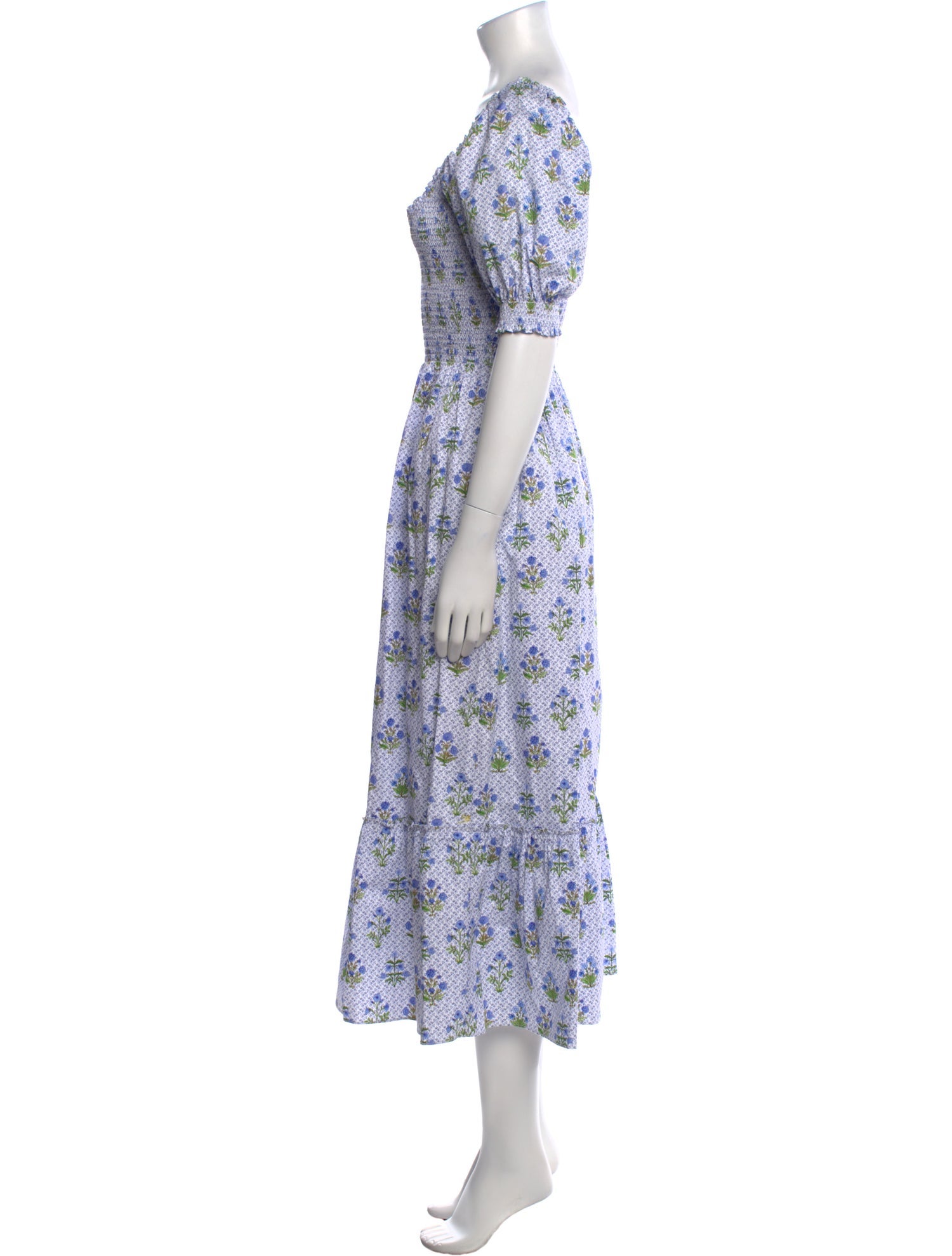Hill House Home Floral Print Long Dress