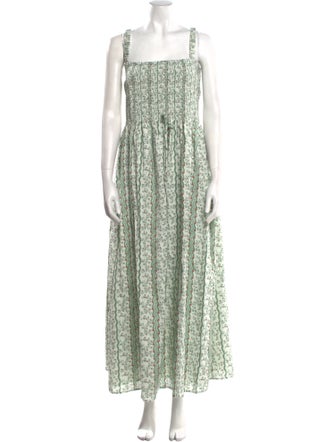 Hill House Home Floral Print Long Dress