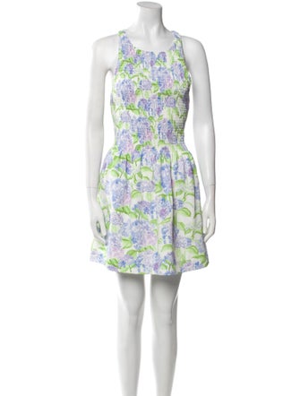 Hill House Home Floral Print Mini Dress