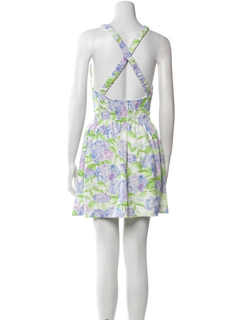 Hill House Home Floral Print Mini Dress