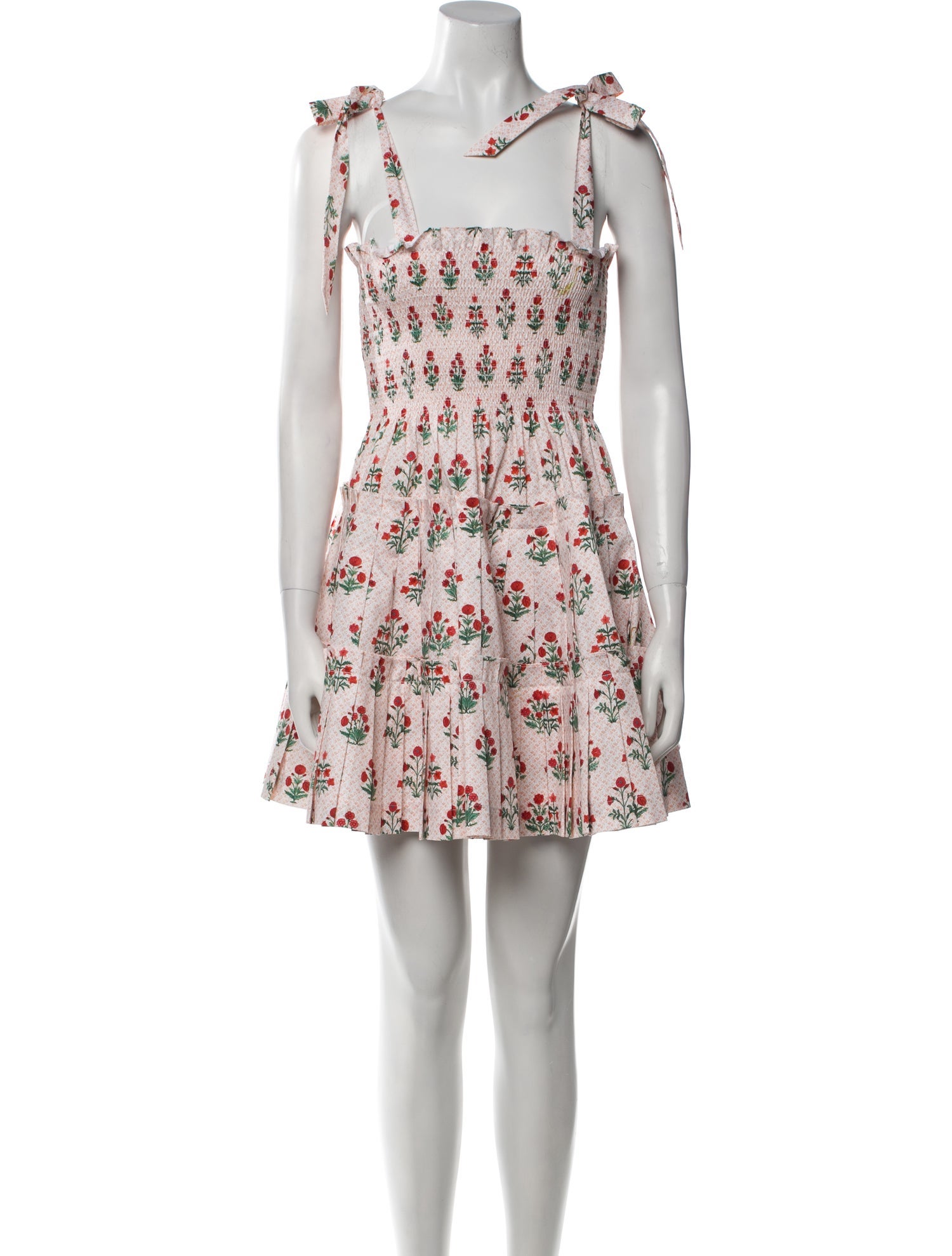 Hill House Home Floral Print Mini Dress