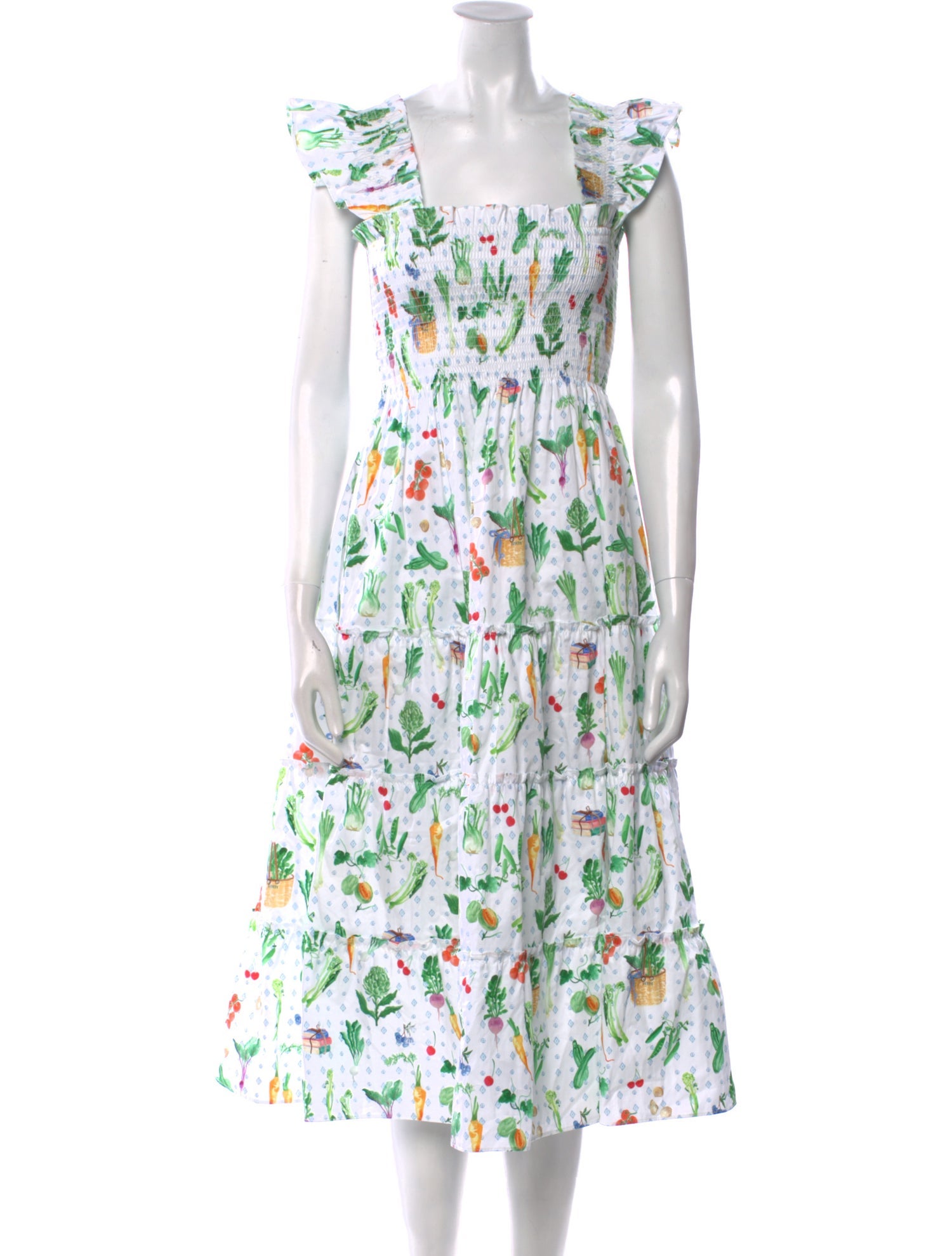 Hill House Home Floral Print Long Dress