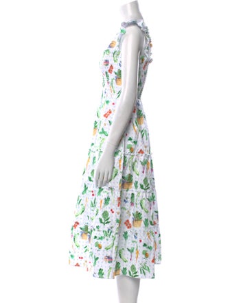 Hill House Home Floral Print Long Dress