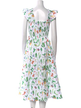 Hill House Home Floral Print Long Dress