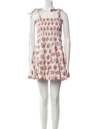 Hill House Home Floral Print Mini Dress