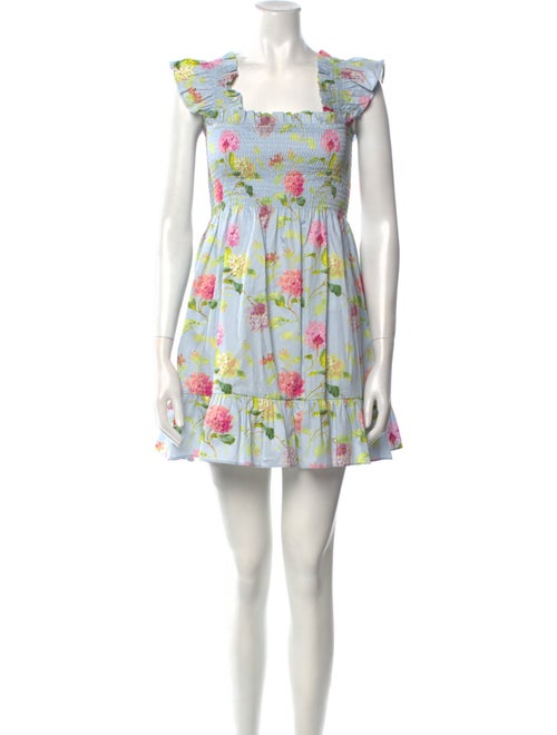 Hill House Home Floral Print Mini Dress