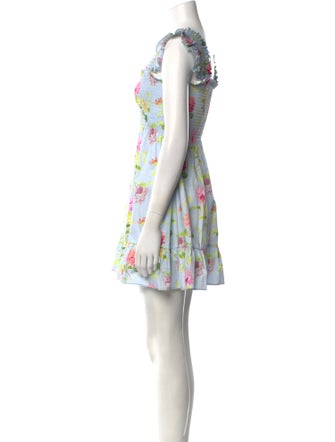 Hill House Home Floral Print Mini Dress