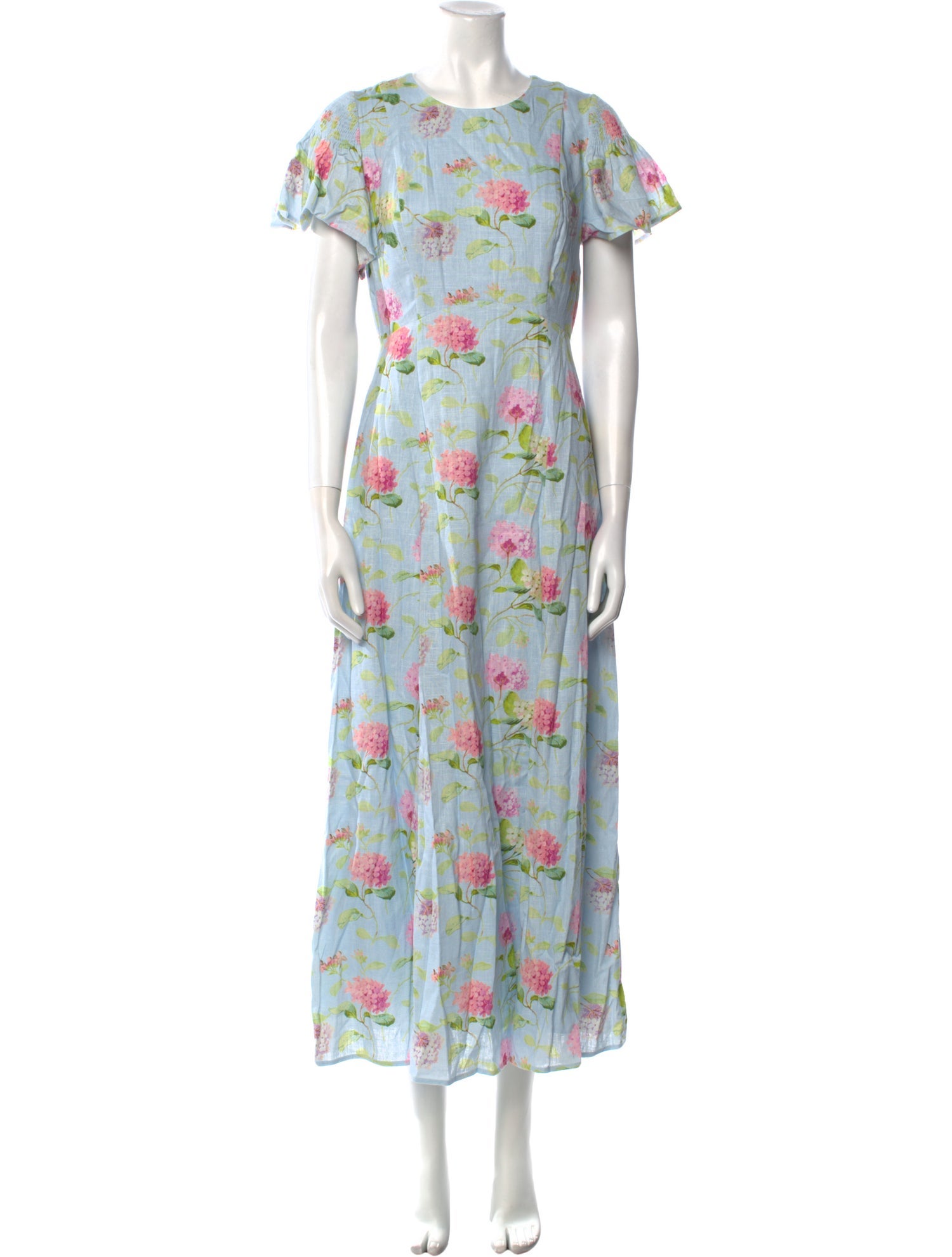 Hill House Home Floral Print Long Dress
